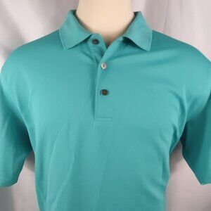 Grandslam Men's Teal Green Short Sleeve Golf Polo Shirt Size XXL